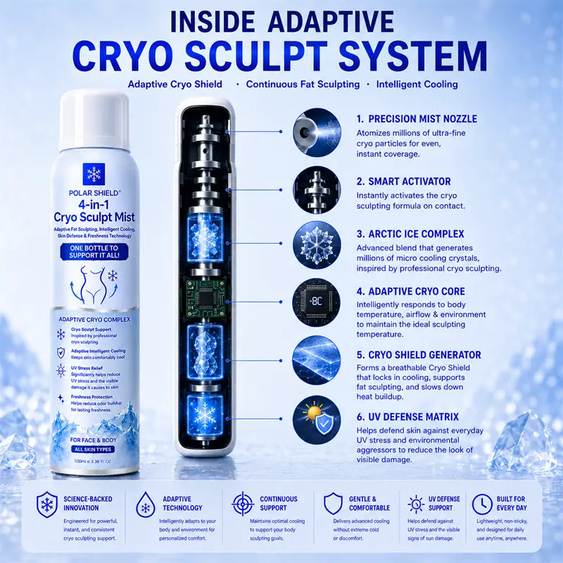 POLAR SHIELD® 4-in-1 Cryo Sculpt Mist