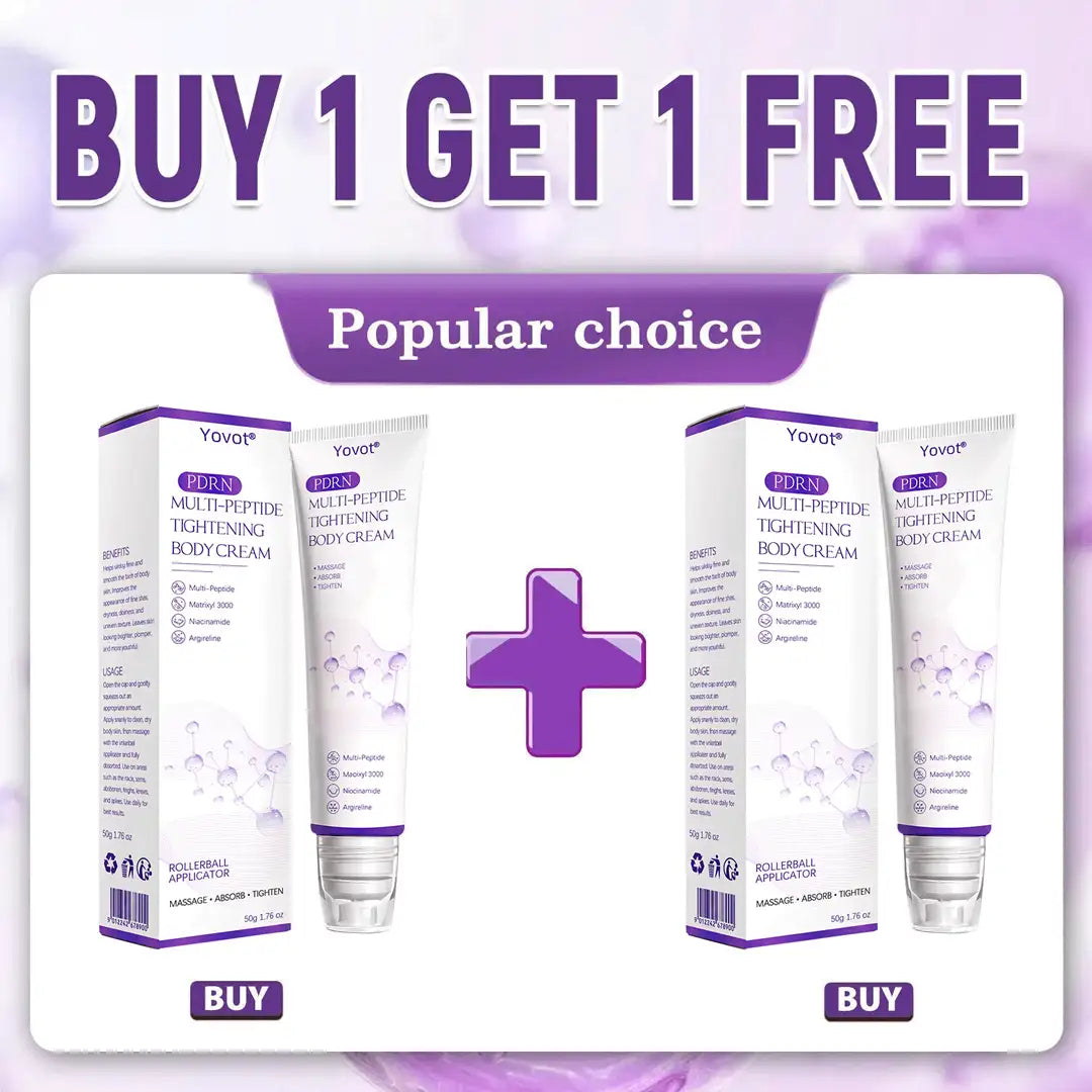 50% discount: Yovot® PDRN Multi-Peptide Massaging Body Roller Cream