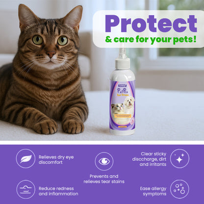 🛡️Lotmay® PetPro Eye Drops-😾Daily L-Lysine Drops for Feline Herpes & Eye Care🐾