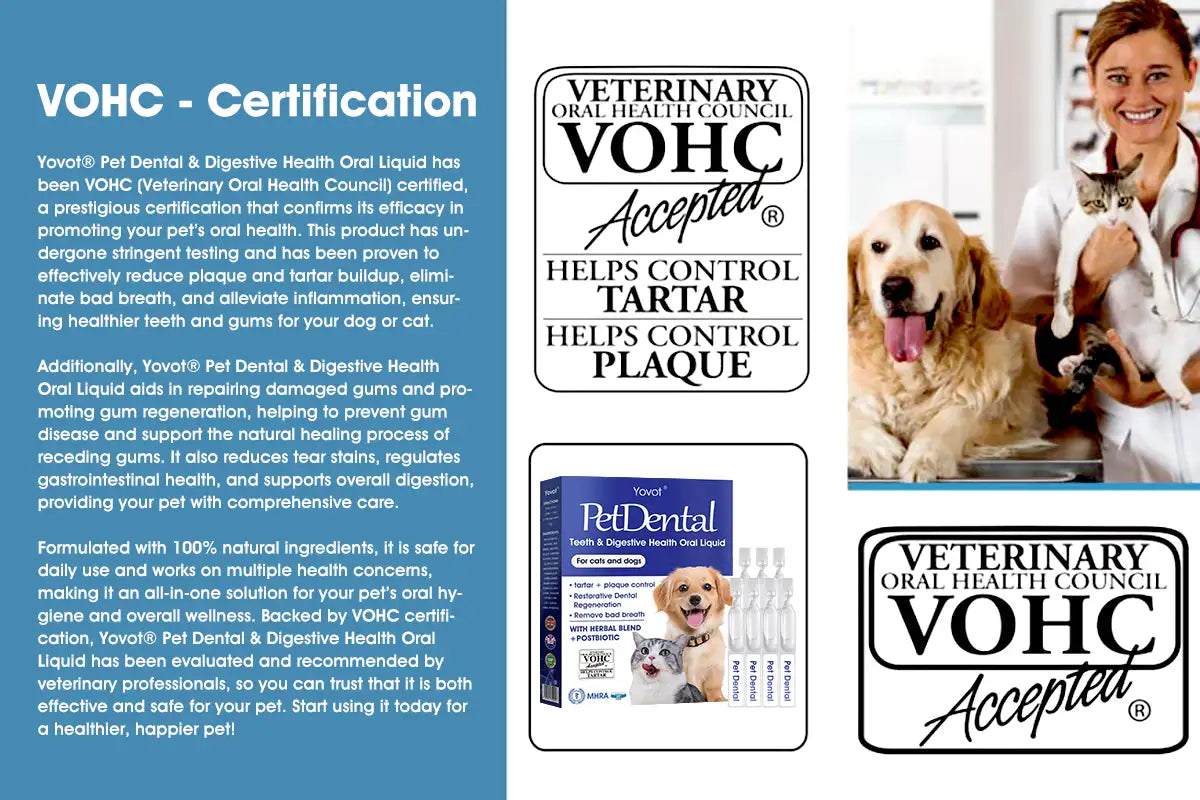 [Official UK Store] 𝐘𝐨𝐯𝐨𝐭® 𝐏𝐞𝐭 𝐃𝐞𝐧𝐭𝐚𝐥 & 𝐃𝐢𝐠𝐞𝐬𝐭𝐢𝐯𝐞 𝐇𝐞𝐚𝐥𝐭𝐡 𝐎𝐫𝐚𝐥 𝐒𝐨𝐥𝐮𝐭𝐢𝐨𝐧 – Freshen Breath, Remove Tartar & Promote gum regeneration, stabilize teeth (for Cats & Dogs)  – Save 70% Today!