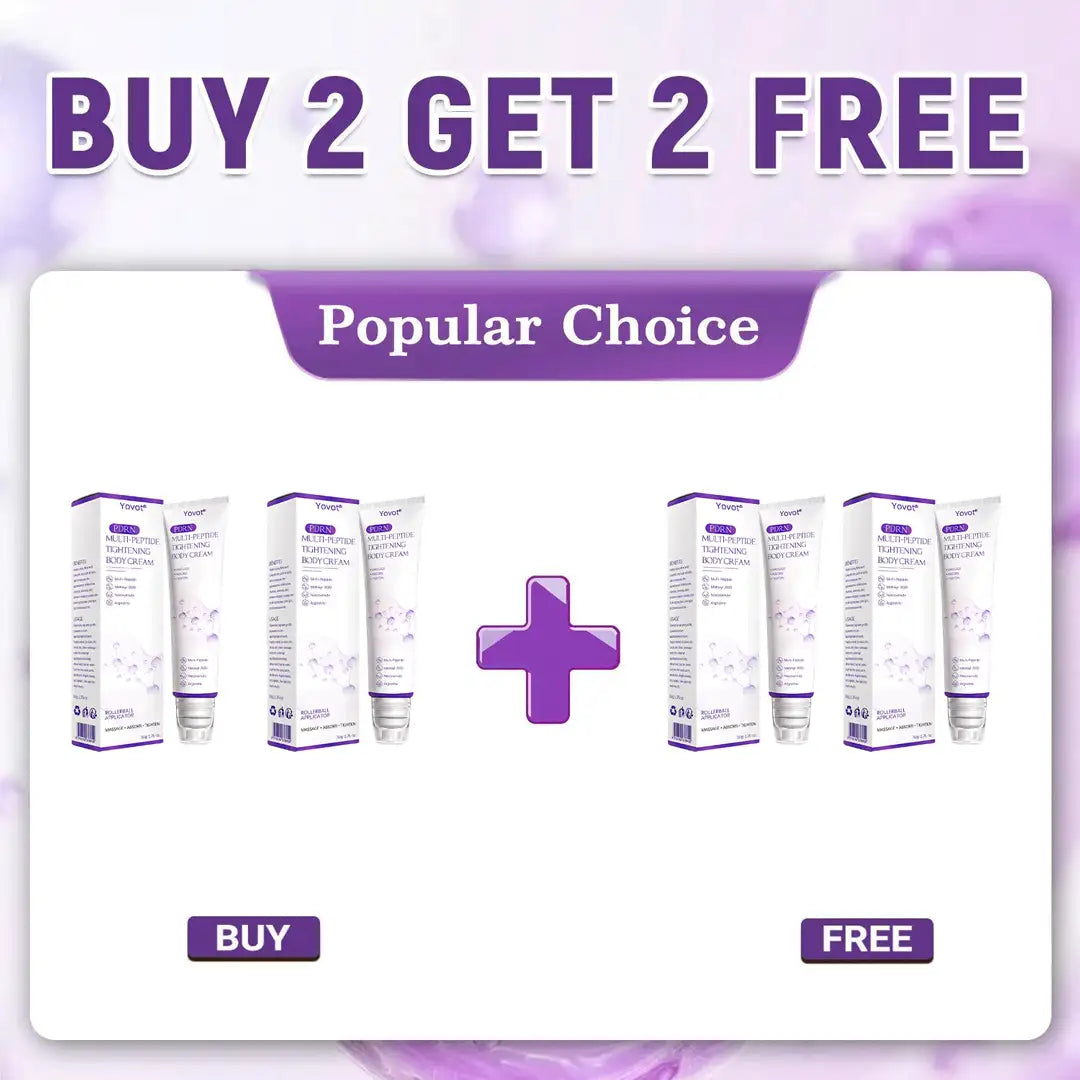 50% discount: Yovot® PDRN Multi-Peptide Massaging Body Roller Cream
