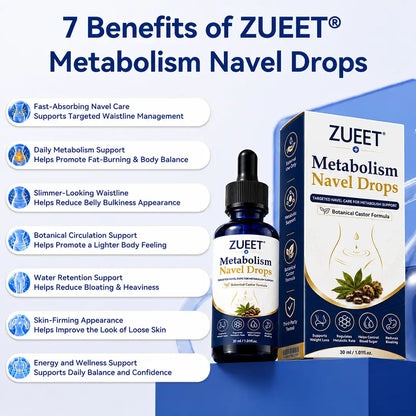 ZUEET®  𝑀𝑒𝑡𝑎𝑏𝑜𝑙𝑖𝑠𝑚 𝑁𝑎𝑣𝑒𝑙 𝐷𝑟𝑜𝑝𝑠💧 — 𝑃𝑜𝑤𝑒𝑟𝑒𝑑 𝑏𝑦 𝐻𝑒𝑥𝑎𝑛𝑒-𝐹𝑟𝑒𝑒 𝐶𝑎𝑠𝑡𝑜𝑟 𝑂𝑖𝑙 𝑎𝑛𝑑 𝐶𝑜𝑟𝑜𝑠𝑜𝑙𝑖𝑐 𝐴𝑐𝑖𝑑 , 𝑠𝑢𝑝𝑝𝑜𝑟𝑡𝑖𝑛𝑔 𝑚𝑒𝑡𝑎𝑏𝑜𝑙𝑖𝑐 𝑏𝑎𝑙𝑎𝑛𝑐𝑒, 𝑤𝑎𝑖𝑠𝑡𝑙𝑖𝑛𝑒 𝑚𝑎𝑛𝑎𝑔𝑒𝑚𝑒𝑛𝑡, 𝑠𝑘𝑖𝑛 𝑛𝑜𝑢𝑟𝑖𝑠ℎ𝑚𝑒𝑛𝑡, 𝑒𝑛𝑒𝑟𝑔𝑦 𝑢𝑡𝑖𝑙𝑖𝑧𝑎𝑡𝑖𝑜𝑛, 𝑎𝑛𝑑 𝑜𝑣𝑒𝑟𝑎𝑙𝑙 𝑤𝑒𝑙𝑙𝑛𝑒𝑠𝑠.✨