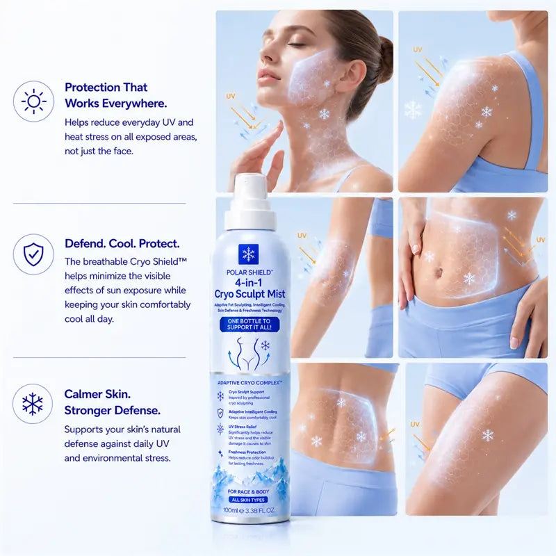 POLAR SHIELD® 4-in-1 Cryo Sculpt Mist
