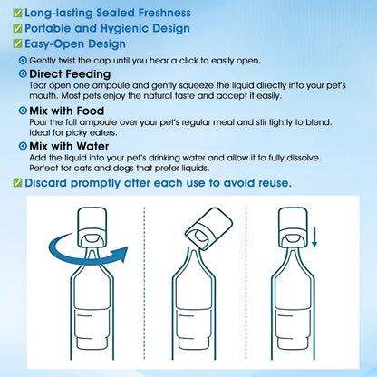 Official US 🇬🇧 Store 🐶🐱Yovot® BPC-157 Advanced Joint & Total Body Health Oral Liquid -(For Dogs, Cats & Mammals. One Bottle Daily, Results in 7 Days)